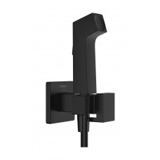 Комплект гигиенического душа Hansgrohe E EcoSmart+ на смешанную воду, MattBlack, черный матовый (29233670)