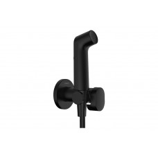 Комплект гигиенического душа Hansgrohe S EcoSmart+ на смешанную воду, MattBlack, черный матовый (29232670)