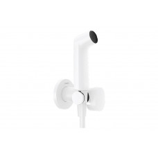 Набор гигиенического душа Hansgrohe S EcoSmart+ на смешанную воду, MattWhite, белый матовый (29232700)