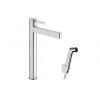 Смеситель Hansgrohe Finoris 260 для умывальника с гигиенической лейкой, хром (76220000)