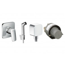 Комплект гигиенического душа Hansgrohe Logis E, лейка, хром (20200025)