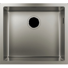 Кухонная мойка Hansgrohe S719-U500 под столешницу 550х450 сталь (43427800), нержавеющая сталь