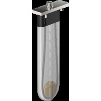 Шланг для лейки Hansgrohe SBox Square 1,45 м врезной в борт ванны, хром (28010000)