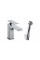 Смеситель Hansgrohe Tecturis E 110 для умывальника с гигиенической лейкой, хром (73210000)