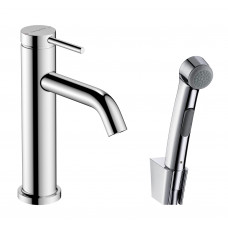 Смеситель Hansgrohe Tecturis S 110 для умывальника с гигиеническим душем, хром (73211000)