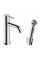 Смеситель Hansgrohe Tecturis S 110 для умывальника с гигиеническим душем, хром (73211000)