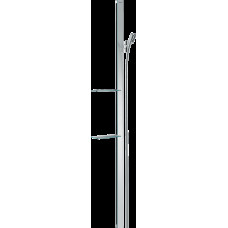 Душевая штанга Hansgrohe Unica E 150 см с шлангом 160 см и полками Сhrome, хром (27645000)