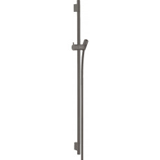 Душевая штанга Hansgrohe Unica S Pura 90 см со шлангом 160 см, черный хром шлифованный (28631340)