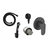 Набір гігієнічного душу Hansgrohe Vernis Blend, чорний матовий (20230005)