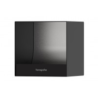 Бумагодержатель Встроенный держатель для туалетной бумаги 15x15x14 Hansgrohe XtraStoris Original, черный матовый (56065670)
