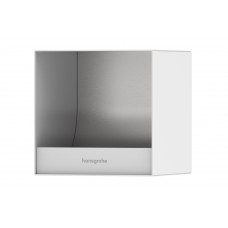 Бумагодержатель Встроенный держатель для туалетной бумаги 15x15x14 Hansgrohe XtraStoris Original, белый матовый (56065700)