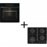 Газовый духовой шкаф Gorenje SET_BO6735E05B_GTW641EB