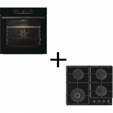 Газовый духовой шкаф Gorenje SET_BO6735E05B_GTW641EB