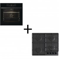 Газовый духовой шкаф Gorenje SET_BO6735E02BK_G641EB