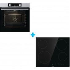 Электрический духовой шкаф Gorenje SET_BO6737E02X_ECT41SC