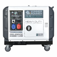 Дизельный генератор Дизельный генератор Könner & Söhnen KS 9300DE-1/3 ATSR