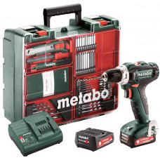 Шуруповерт Аккумуляторный дрель-шуруповерт Metabo PowerMaxx SB 12 Set