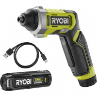 Шуруповерт Аккумуляторная отвертка Ryobi USB Lithium RSD4-120T