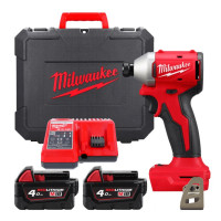 Шуруповерт Аккумуляторный ударный винтоверт Milwaukee M18 BLIDRC-402C