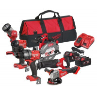 Шуруповерт Набор аккумуляторного инструмента Milwaukee M18 FPP6G3-502B