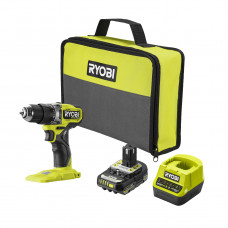 Шуруповерт Аккумуляторный дрель-шуруповерт Ryobi ONE+ HP RPD18C1-1C20G