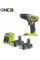 Шуруповерт Аккумуляторный ударная дрель-шуруповерт Ryobi ONE+ R18PD2-215G