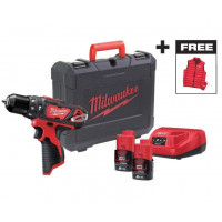 Шуруповерт Акумуляторний дриль-шуруповерт Milwaukee M12 BPD-202C