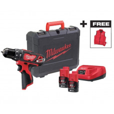 Шуруповерт Аккумуляторный дрель-шуруповерт Milwaukee M12 BPD-202C