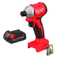 Шуруповерт Акумуляторний ударний гвинтоверт Milwaukee M18 BLIDRC-0