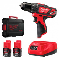Шуруповерт Акумуляторний дриль-шуруповерт Milwaukee M12 BPD-202C
