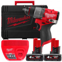 Шуруповерт Акумуляторний дриль-шуруповерт Milwaukee M12 FDD2-402X