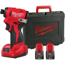 Шуруповерт Аккумуляторный ударный винтоверт Milwaukee M12 BLIDRC-202C