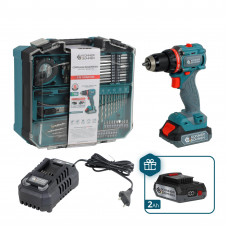 Шуруповерт Набор аккумуляторного инструмента Könner & Söhnen KS ID20V-60 KIT 74 PLUS