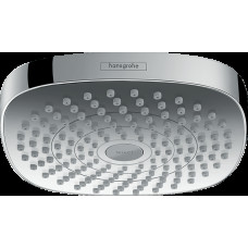 Верхній душ Hansgrohe Croma Select E 180 2jet Showerpipe EcoSmart 9 л/хв хром/білий (26528400)