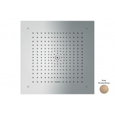 Верхній душ Hansgrohe Raindance E 400х400 1jet вбудований EcoSmart 9 l/ min бронзовий (26253140)