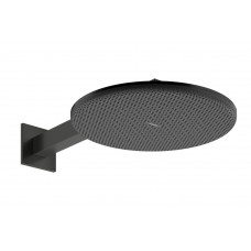 Верхній душ Hansgrohe Raindance Alive S 300 2jet з тримачем чорний хром (24540340)