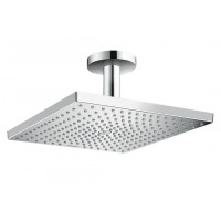 Верхний душ Hansgrohe Raindance Select E 300 1jet Air EcoSmart с держателем к потолку хром (26251000)