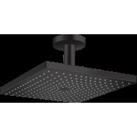 Верхний душ Hansgrohe Raindance Select E 300 1jet Air с держателем к потолку черный (26250670)