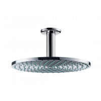 Верхній душ Hansgrohe Raindance S 240 EcoSmart 1jet з тримачем зі стелі хром (27463000)