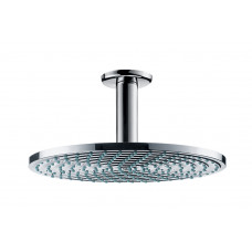 Верхний душ Hansgrohe Raindance S 240 EcoSmart 1jet с держателем с потолка хром (27463000)