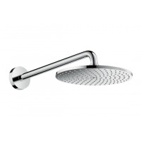 Верхній душ Hansgrohe Raindance S 240 Showerpipe PowderRain 1jetP з тримачем хром (27607000)