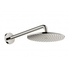 Верхній душ Hansgrohe Raindance S 240 Showerpipe PowderRain 1jetP з тримачем нержавіюча сталь (27607800)