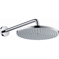 Верхній душ Hansgrohe Raindance S 300 1jet EcoSmart з тримачем 39 см хром (26601000)