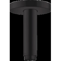 Потолочный кронштейн для верхнего душа Hansgrohe со стелі S 100 мм черный (27393670)