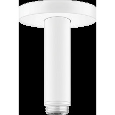 Потолочный кронштейн для верхнего душа Hansgrohe S 100 мм белый (27393700)