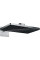 Верхний душ Hansgrohe Rainmaker Select 460 1jet с держателем для стены Black/ хром/черный (24003600)