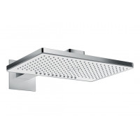Верхний душ Hansgrohe Rainmaker Select 460 2jet с держателем хром/белый (24005400)