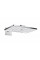 Верхній душ Hansgrohe Rainmaker Select 466х300 3jet з настінним кронштейном хром/білий (24007400)