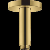 Потолочный кронштейн для верхнего душа Hansgrohe S 100 мм золотой (27393990)