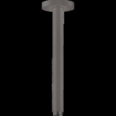 Потолочный кронштейн для верхнего душа Hansgrohe S 300 мм черный хром (27389340)